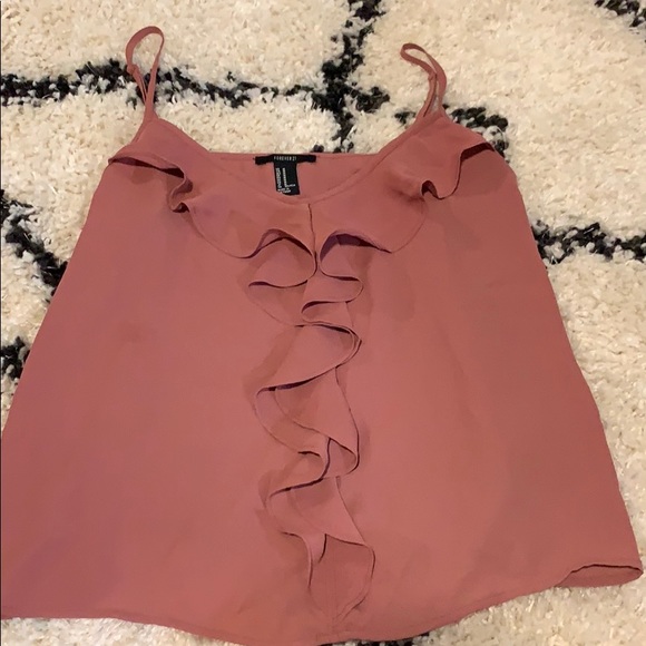 Forever 21 Ruffle Cami Tank Top - Picture 1 of 2
